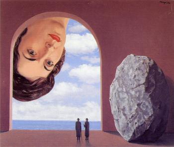 Rene Magritte : portrait of stephy langui